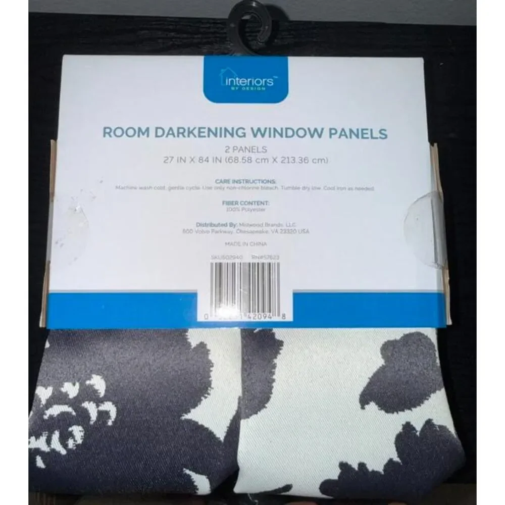 New Room Darkening Curtains 84